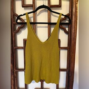 Forever 21 Green Knit Tank top